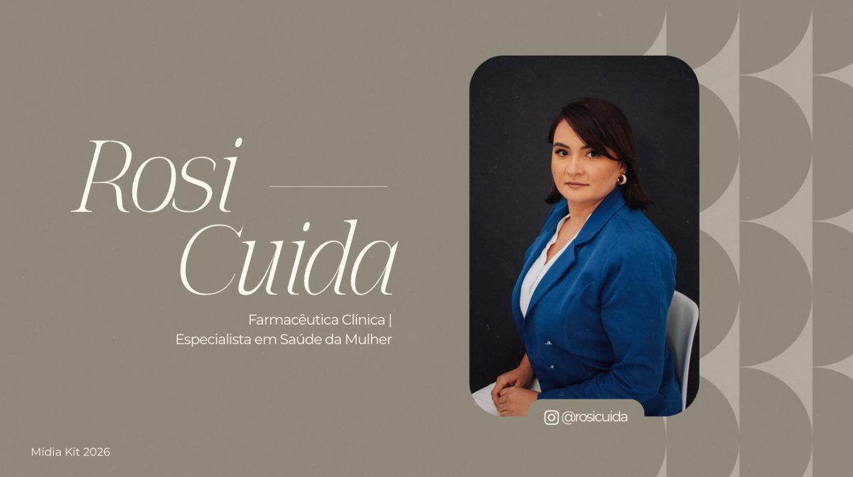 Capa do Mídia Kit 2026 da Rosi Cuida
